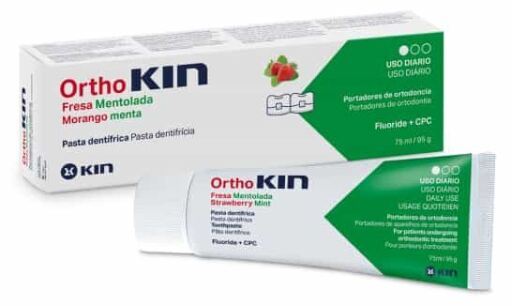 Ortho-Kin strawberry mint toothpaste 75 ml Ortho-Kin strawberry mint toothpaste 75 ml