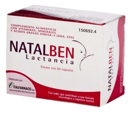Breastfeeding Natalben 60 Capsules Breastfeeding Natalben 60 Capsules