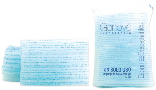 Genocure Disposabe Single-Use Sponge 24 units Genocure Disposabe Single-Use Sponge 24 units