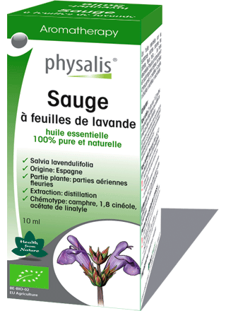 Salvia Essence Sheet Small. 10ml Bio Salvia Essence Sheet Small. 10ml Bio