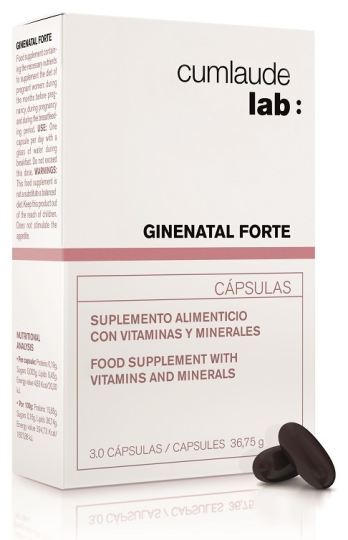 Ginenatal forte 30 capsulas Ginenatal forte 30 capsulas