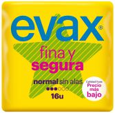 Fine and SafeCompresses without Wings 16 uds Fine and SafeCompresses without Wings 16 uds