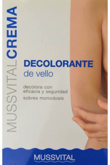 Bleaching Cream hair Mussvital Bleaching Cream hair Mussvital