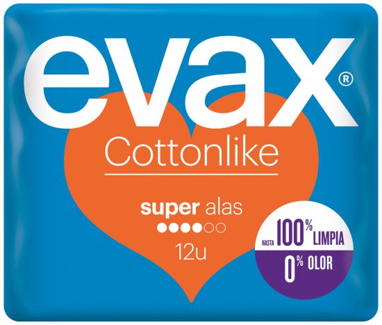 Cottonlike Super Wings Compresses 12 uds Cottonlike Super Wings Compresses 12 uds
