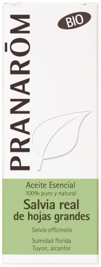 Salvia leaves Real Big Bio Essential Oil 10 Ml Salvia leaves Real Big Bio Essential Oil 10 Ml