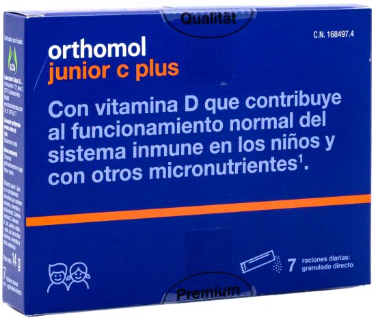 Immun Junior C Plus 7 Sobres Immun Junior C Plus 7 Sobres
