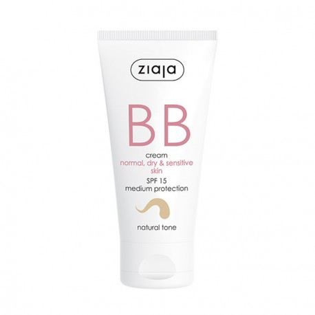 BB Cream Normal, Dry and Sensitive Skins Spf15 Natural Tone 50 ml BB Cream Normal, Dry and Sensitive Skins Spf15 Natural Tone 50 ml