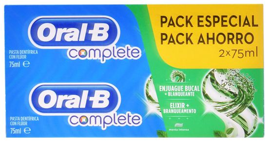 Toothpaste + Whitening Pack 2 in 1 2x75 ml Toothpaste + Whitening Pack 2 in 1 2x75 ml