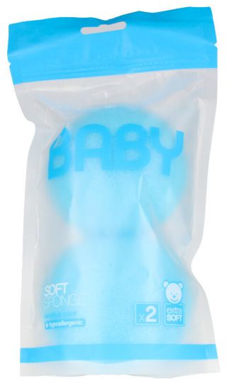 Baby Hypoallergenic Soft Bath Sponge 2 units Baby Hypoallergenic Soft Bath Sponge 2 units