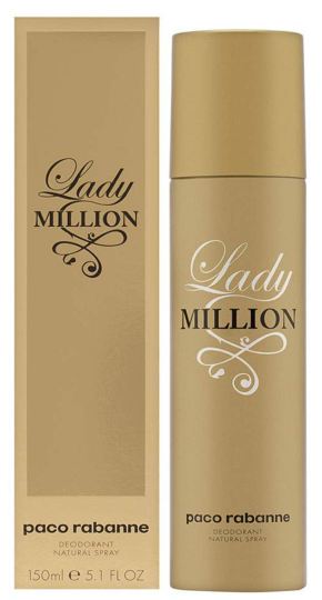Lady Million Deodorant spray 150 ml Lady Million Deodorant spray 150 ml