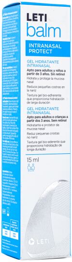 LETIbalm Intranasal Protect Gel Hidratante, 15 ml
