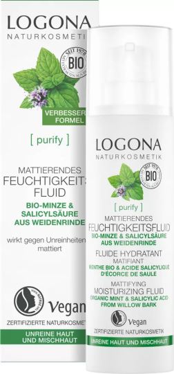 Moisturizing Matifying Fluid Mint & Salicilic Acid 30 ml Moisturizing Matifying Fluid Mint & Salicilic Acid 30 ml