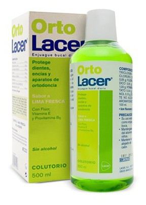 OrtoLacer Mouthwash Fresh Lima 500Ml OrtoLacer Mouthwash Fresh Lima 500Ml