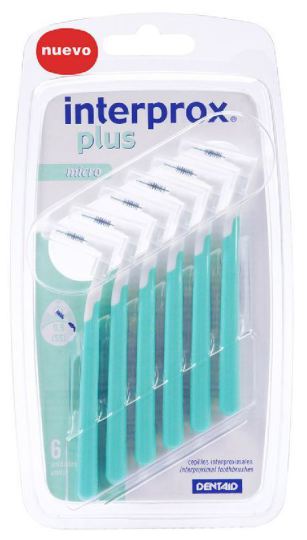 Interprox Interproximal Micro Plus Toothbrush 6 U Interprox Interproximal Micro Plus Toothbrush 6 U