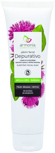 Jabón Facial de Arcilla Gris Tubo 150 ml Jabón Facial de Arcilla Gris Tubo 150 ml