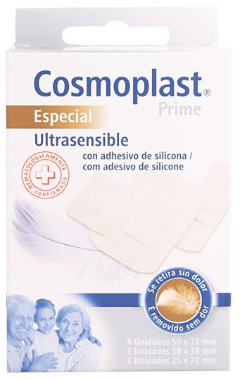 Ultrasensitive Painless Bandages 10 Pieces Ultrasensitive Painless Bandages 10 Pieces