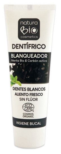 Bio Mint Whitening Toothpaste & Activated Charcoal without fluoride 75 ml Bio Mint Whitening Toothpaste & Activated Charcoal without fluoride 75 ml