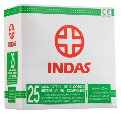 50 Sterile Gauze Indas Price 50 Sterile Gauze Indas Price
