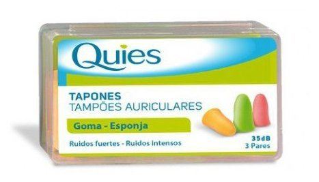 Rubber plugs Quies 6U Rubber plugs Quies 6U