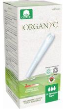 Organic 100% cotton tampons with applicator Super 14 Units Organic 100% cotton tampons with applicator Super 14 Units