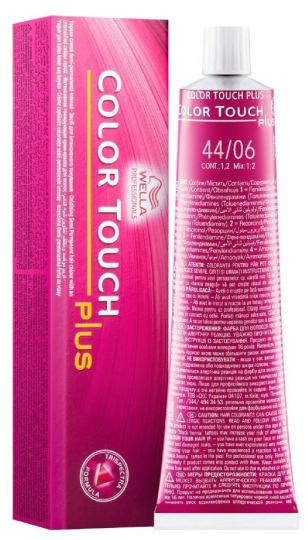 Color Touch Plus 44/06 Medium Brown Natural Mahogany 60 ml Color Touch Plus 44/06 Medium Brown Natural Mahogany 60 ml