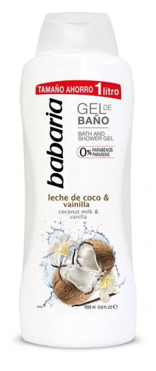 Coconut & Vanilla Bath Gel 1000 ml Coconut & Vanilla Bath Gel 1000 ml