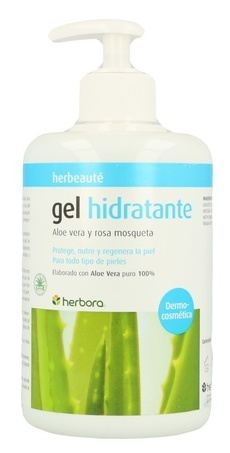 Organic Aloe Vera and Rosehip Moisturising gel 500 ml Organic Aloe Vera and Rosehip Moisturising gel 500 ml