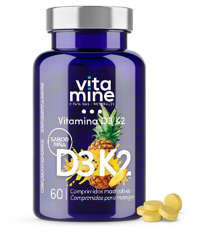 Vitamin D3 + K2 500 mg 60 tablets Vitamin D3 + K2 500 mg 60 tablets