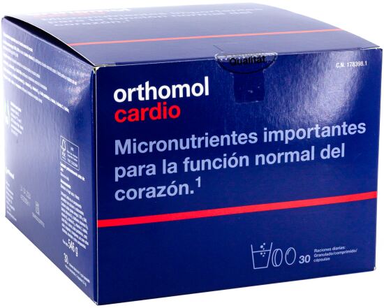 Orthomol Cardio 30 Cápsulas Orthomol Cardio 30 Cápsulas