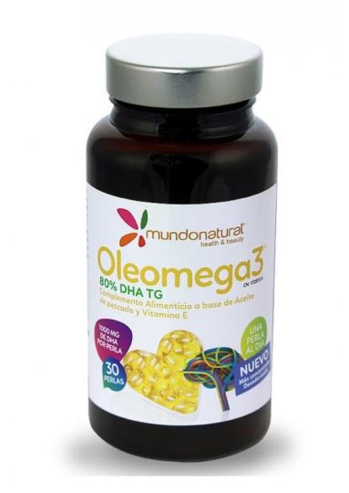 Oleomega 3 80% Gives 30 Capsules Oleomega 3 80% Gives 30 Capsules