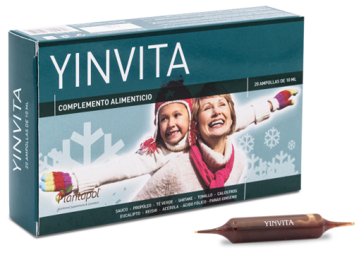 Yinvita Food Supplement 20 Ampoules Yinvita Food Supplement 20 Ampoules