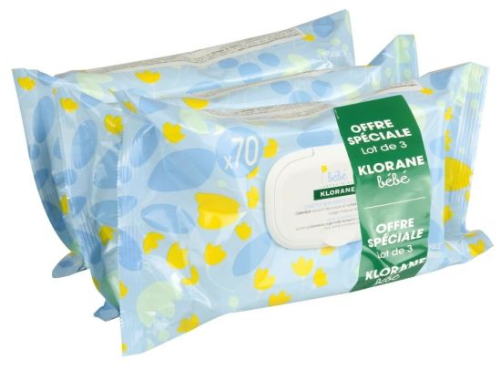 Cleaning Wipes 3 x 70 Units Cleaning Wipes 3 x 70 Units
