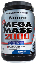 Mega Mass 2000 Vanilla flavour 1 5 kg Mega Mass 2000 Vanilla flavour 1 5 kg
