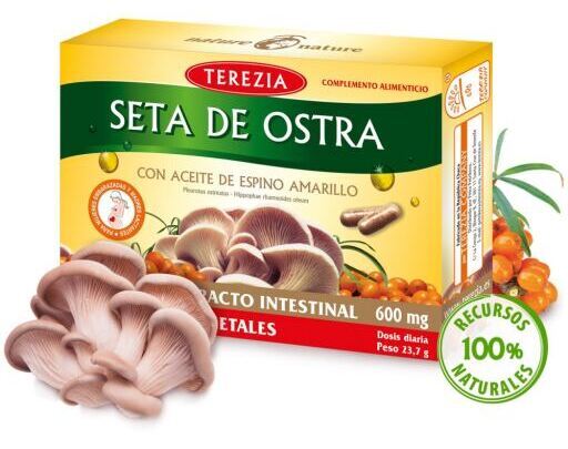 Sea Buckthorn Oyster Mushroom 60 Capsules Sea Buckthorn Oyster Mushroom 60 Capsules