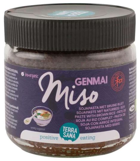 Genmai Miso unpasteurized Soybean Paste with Rice Genmai Miso unpasteurized Soybean Paste with Rice