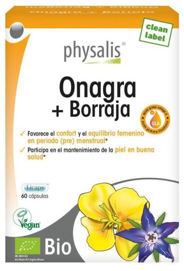 Evening Primrose + Borage Bio 60 capsules Evening Primrose + Borage Bio 60 capsules