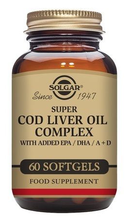 Super Cod Liver Oil Complex 60 capsules Super Cod Liver Oil Complex 60 capsules