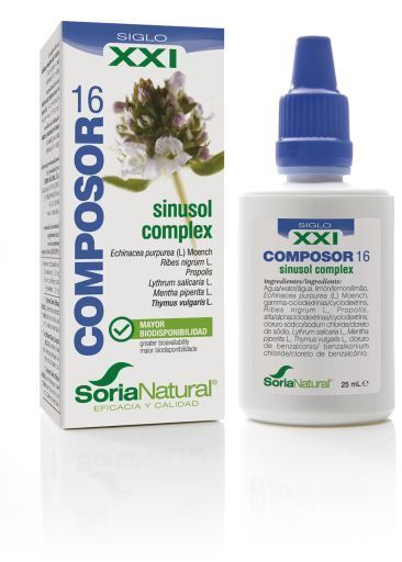 Composer 16 Sinusol Complex 25 ml Composer 16 Sinusol Complex 25 ml
