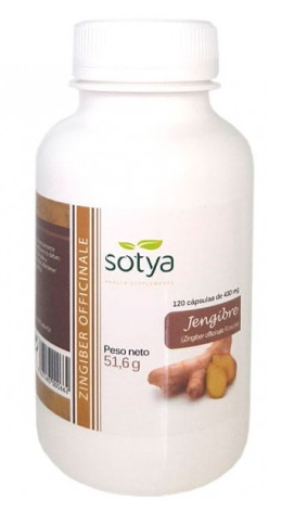 Ginger 120 Capsules of 430 mg Ginger 120 Capsules of 430 mg