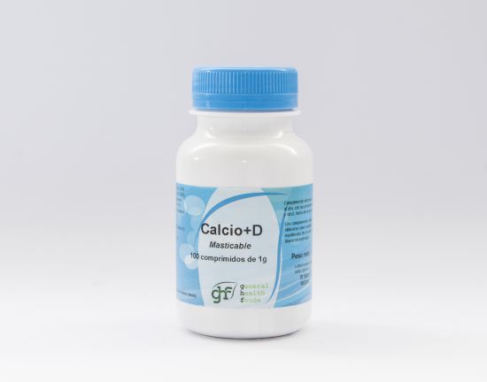 Calcium + Vitamin D3 chewable 100 Tablets 1 gr Calcium + Vitamin D3 chewable 100 Tablets 1 gr