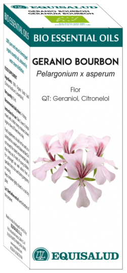 Bio Essential Oil Geranium Bourbon 10 ml Qt: Geranium Bio Essential Oil Geranium Bourbon 10 ml Qt: Geranium