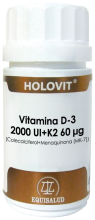 Holovit Vitamin D3 2.000 ui + K2 60 ag 50 cap Holovit Vitamin D3 2.000 ui + K2 60 ag 50 cap