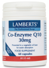 Co-Enzyme Q10 60 tablets - 100 mg Co-Enzyme Q10 60 tablets - 100 mg