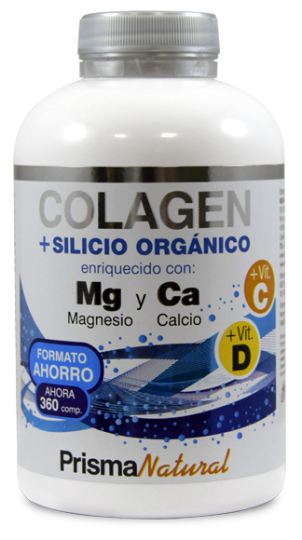 Colagen + Organic Silicon Mg and Ca 360 comp x 814 mg Colagen + Organic Silicon Mg and Ca 360 comp x 814 mg