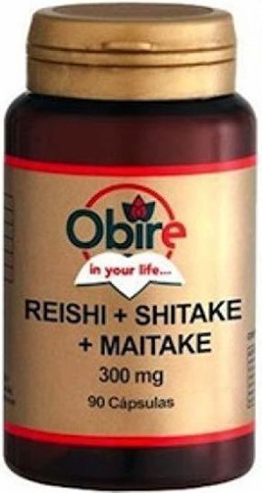Reishi Shitake Maitake 90 Capsules 300 mg Reishi Shitake Maitake 90 Capsules 300 mg