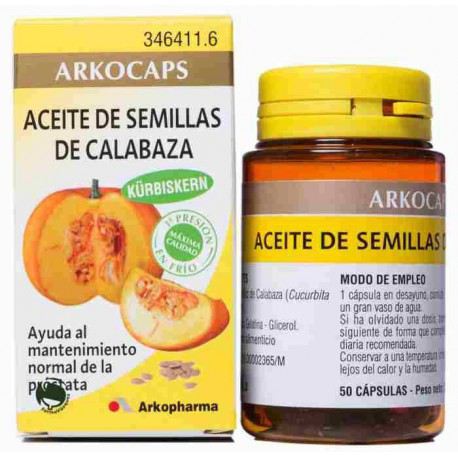 Arkocaps Pumpkin Seed Oil 50 ml Arkocaps Pumpkin Seed Oil 50 ml