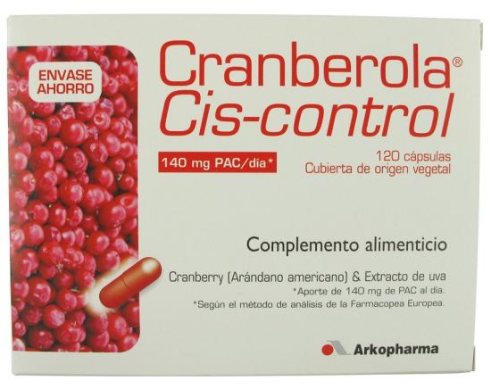 Cranberola Cis-Control 140 mg 120 Capsules Cranberola Cis-Control 140 mg 120 Capsules