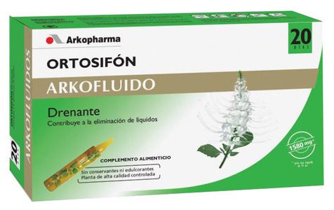 Arkofluid Orthosiphon 20 Drinkable Ampoules Arkofluid Orthosiphon 20 Drinkable Ampoules
