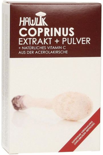 Coprinus Comatus Extract and Powder 60 Capsules