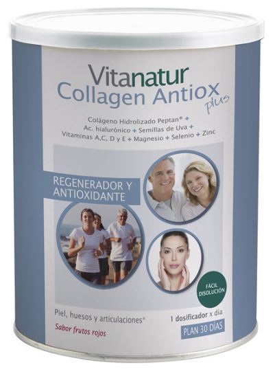 Vitanatur collagen antiox plus 360 gr Vitanatur collagen antiox plus 360 gr